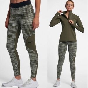 Nike Women's Olive Green Leggings